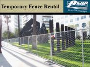 Temporary fence rentals