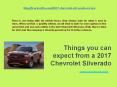 2017 Chevrolet Silverado PowerPoint PPT Presentation