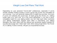 Finding the Best Diets That Work