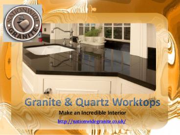 Short Clip on Nationwidegranite.co.uk