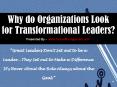 Why do Organizations Look for Transformational Leaders PowerPoint PPT Presentation