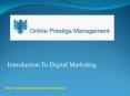 Introduction To Digital Marketing PowerPoint PPT Presentation
