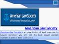 American Law Society Review PowerPoint PPT Presentation