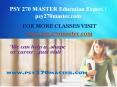 PSY 270 MASTER Education Expert / psy270master.com PowerPoint PPT Presentation