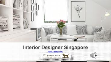 Ciseern Interior Designer in Singapore