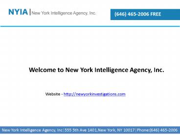 New york state private investigato
