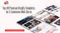 Top 40 Premium Shopify Templates for eCommerce Web Stores (1)