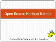 Hadoop Tutorial Training at S & M Consultant