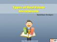 Types of Real Estate Investments PowerPoint PPT Presentation
