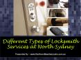 Different Types of Locksmith Services at North Sydney PowerPoint PPT Presentation