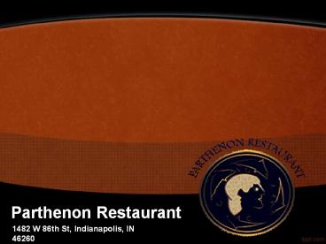 Egyptian vegan restaurant in Indianapolis