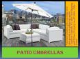 large patio umbrellas PowerPoint PPT Presentation