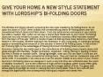 Give your Home a New Style Statement with Lordship’s Bi-Folding Doors PowerPoint PPT Presentation