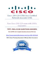 Examcollection 200-120 VCE