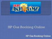 HP Gas Booking Online
