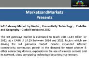IoT Gateway Market by Nodes -2022