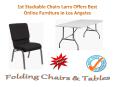 1st Stackable Chairs Larry Offers Best Online Furniture in Los Angeles PowerPoint PPT Presentation