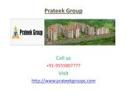 Prateek Group designed Awesome Apartments