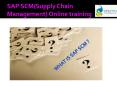 SAP SCM Online Training in USA PowerPoint PPT Presentation
