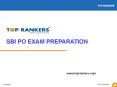 SBI PO exam preparation PowerPoint PPT Presentation