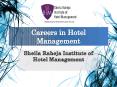 Careers in Hotel Management PowerPoint PPT Presentation