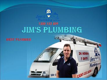 Gas Fitting Sydney | Jim's Plumbing