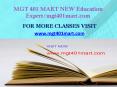 MGT 401 MART NEW Education Expert-mgt401mart.com PowerPoint PPT Presentation