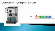 Cuisinart EM-100 Espresso Maker