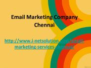 Email Marketing Company Chennai