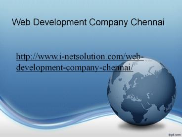 Web Development Company Chennai