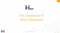 ITIL Foundation in IT Service Management PowerPoint PPT Presentation