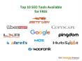 Top 10 SEO Tools Available for free PowerPoint PPT Presentation