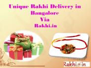 Unique Rakhi Delivery in Bangalore Via Rakhi.in