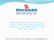 Water Chiller Manufacturers India