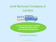 Why is Junk Removal in London so Important?