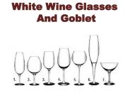 White Wine Glasses & Goblet Collection (1)
