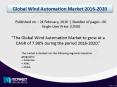 Future Market Trends of Wind Automation Market Till 2020 PowerPoint PPT Presentation