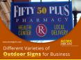 Different Varieties of Outdoor Signs for Business PowerPoint PPT Presentation