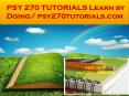 PSY 270 TUTORIALS Learn by Doing/ psy270tutorials.com PowerPoint PPT Presentation
