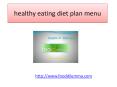 nutrition tips for healthy living PowerPoint PPT Presentation