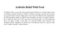 Arthritis Treatment Facility