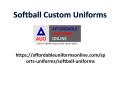 Custom Softball Uniforms PowerPoint PPT Presentation