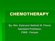 Chemotherapy