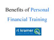 RL Kramer LLC - Benefits of Personal Financial Training