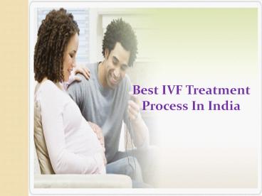 IVF treatment process in india