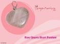 Rose Quartz Heart Pendant With Gentle Pink Essence PowerPoint PPT Presentation