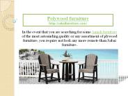 Polywood furniture