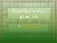 Free Clash royale apk