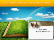 PSYCH 575 GUIDE Learn by Doing/psych575guide.com