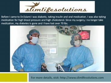 Laparoscopic Adjustable Gastric Banding